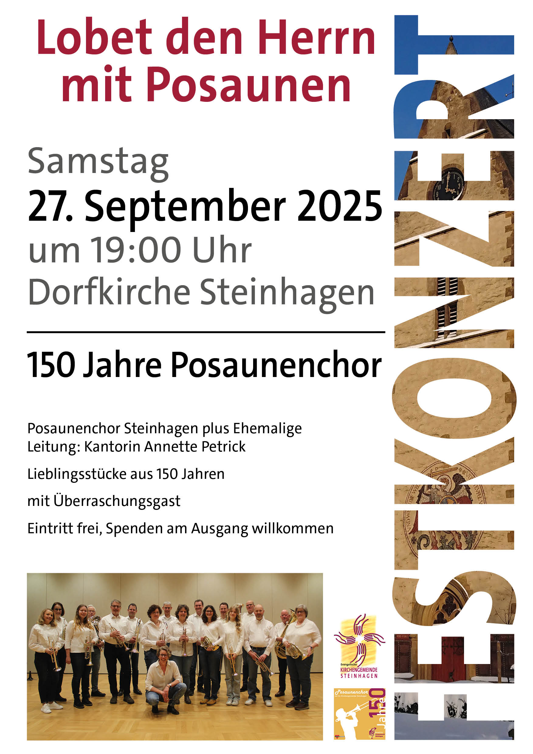 Plakat zum Gemeindefest