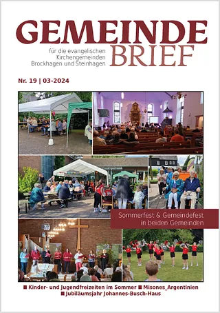 Titelseite der Gemeindebriefausgabe 3-2024